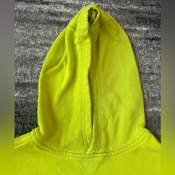 NIKE Neon Hoodie With Embroidered Swoosh - Picture 6 of 9
